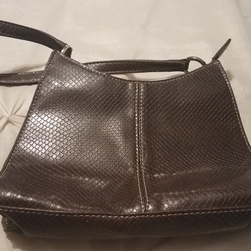 Liz Claiborne Brown Satchel Bag